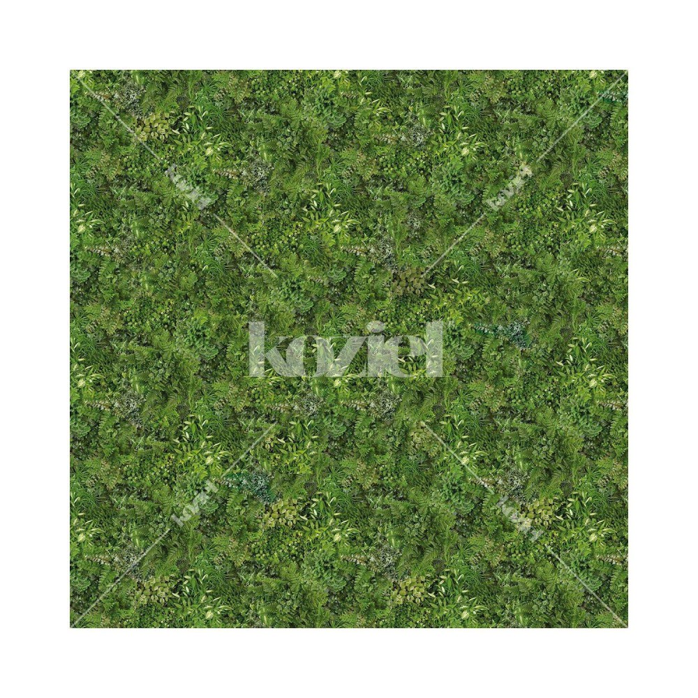 KOZIEL | Panoramic green wall murals | LPV001