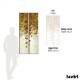 LPV055-X | Autumnal small loft windows panoramic wall mural - Beige