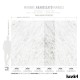 LPM016LO-X | Beige Grey Arabescato marble panoramic mural open book effect