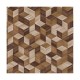 KOZIEL | Panoramic wallpaper inlaid with unstructured cubes | LPV014
