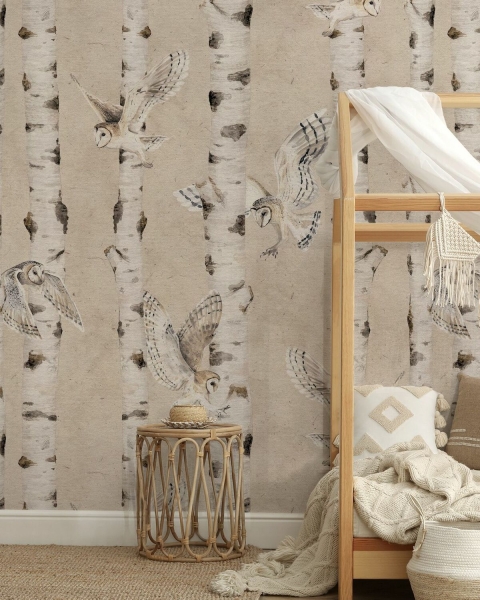 Kikki Belle | Birch and Owls I