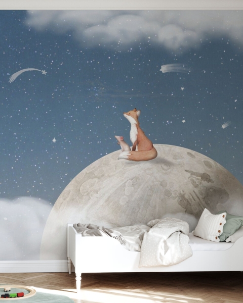 Oliver Robins | Fox on the Moon I