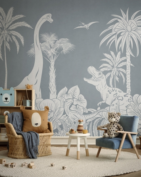 Kikki Belle | Monochrome Dino I