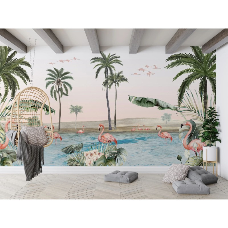 Kikki Belle | Flamingo Oasis