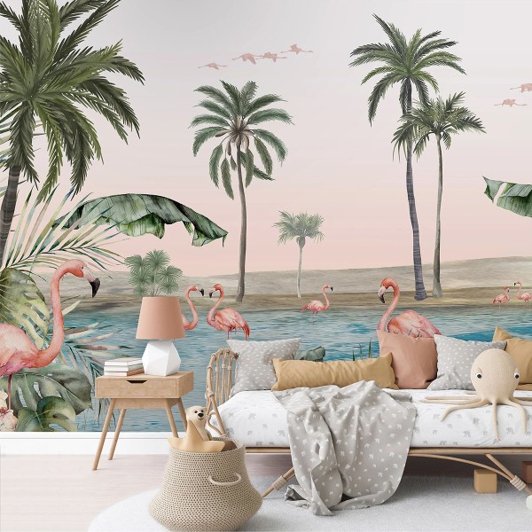 Kikki Belle | Flamingo Oasis