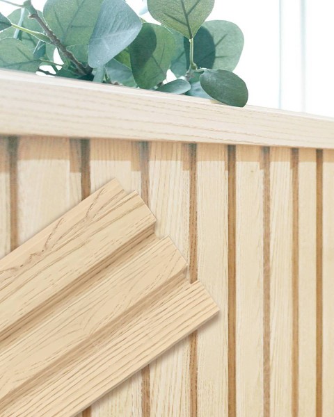 Fluted mdf panel | WPC wall cladding | L001-2062