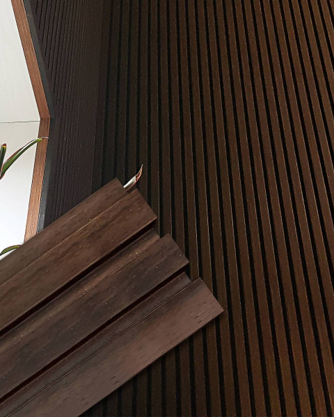Fluted mdf panel | WPC wall cladding | L001-438