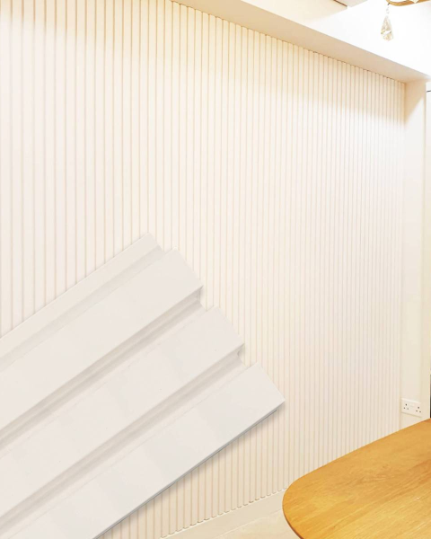 Fluted mdf panel | WPC wall cladding | L001-W