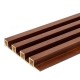  Fluted mdf panel | WPC wall cladding | Brown Wood