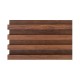  Fluted mdf panel | WPC wall cladding | Brown Wood