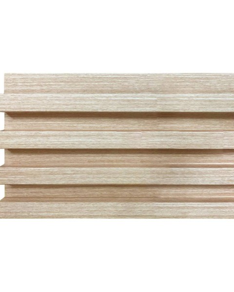 Fluted mdf panel | WPC wall cladding | Light Wood 
