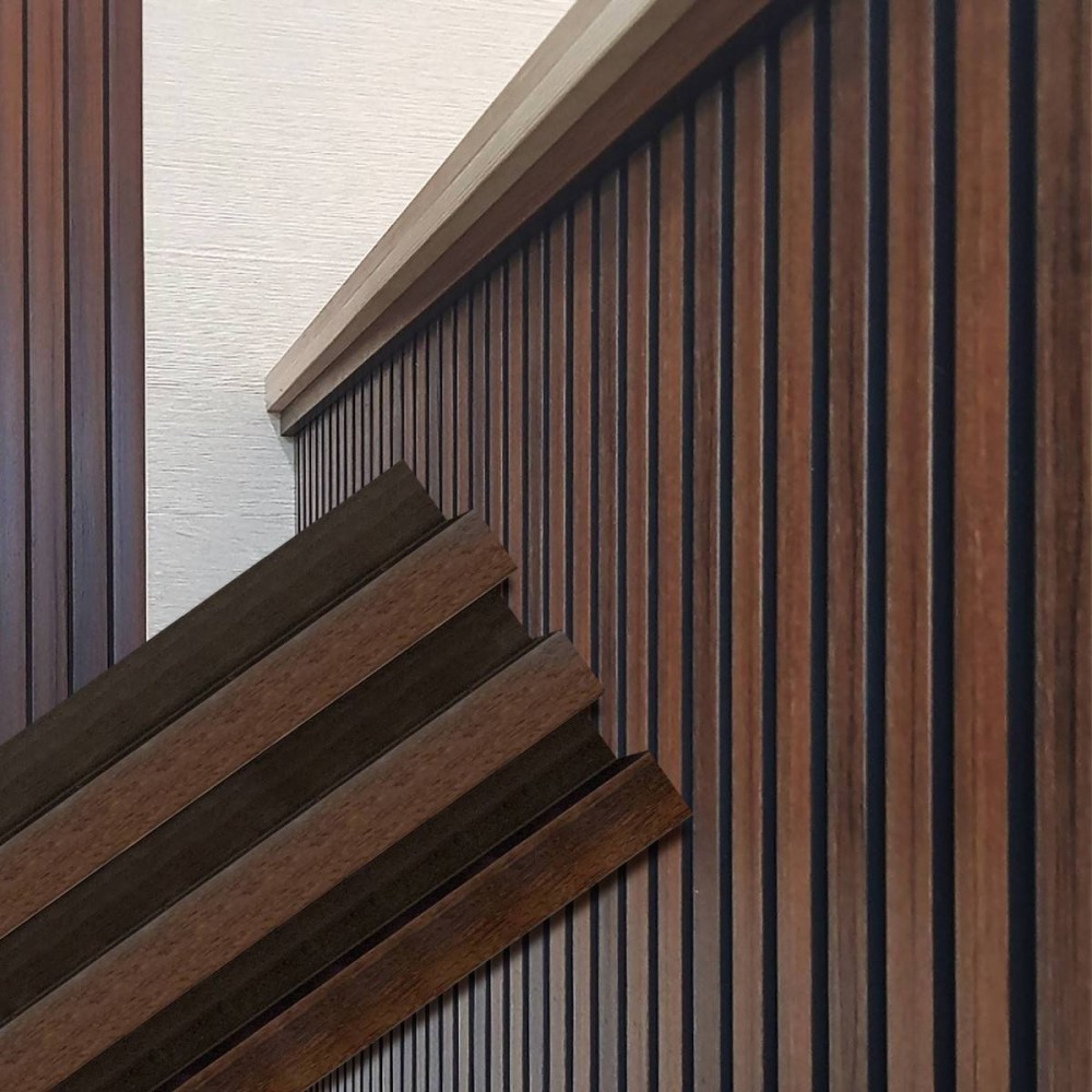 Fluted mdf panel | WPC wall cladding | L005-438D