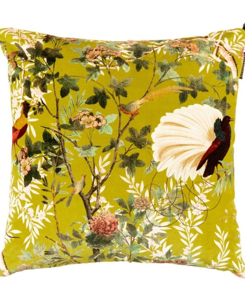 MINDTHEGAP | SPANISH EMBROIDERY Velvet Embroidered Cushion | LC40045