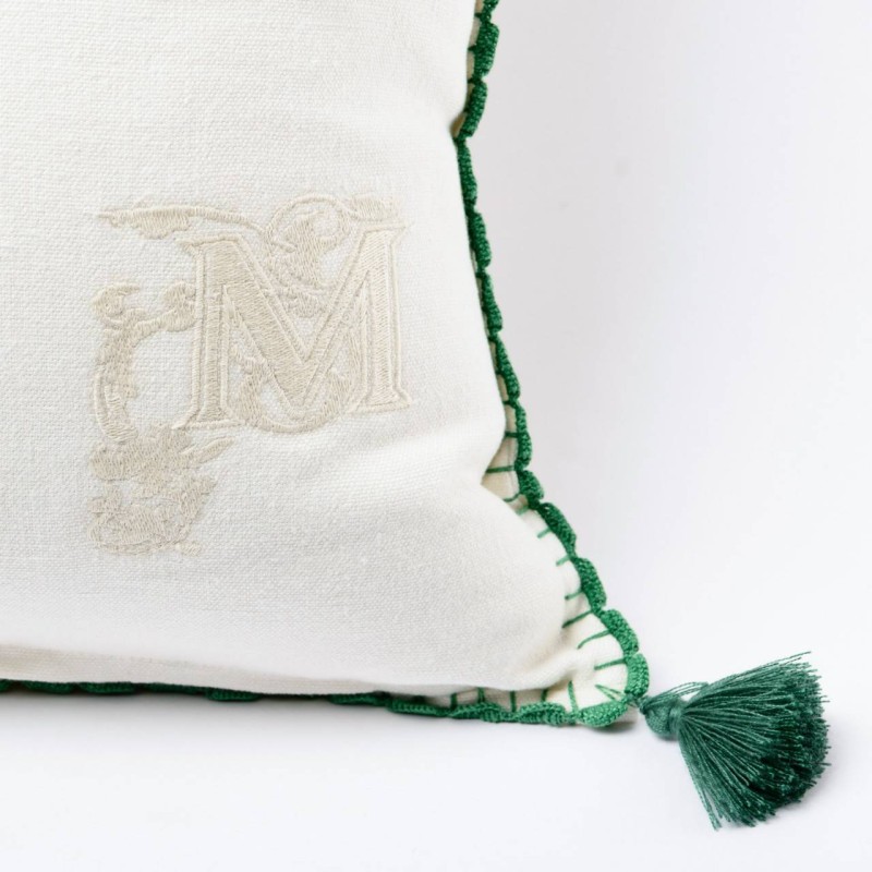 MINDTHEGAP | TRANSSILVANIAE FLORILEGIUM Embroidered Cushion | LC40084