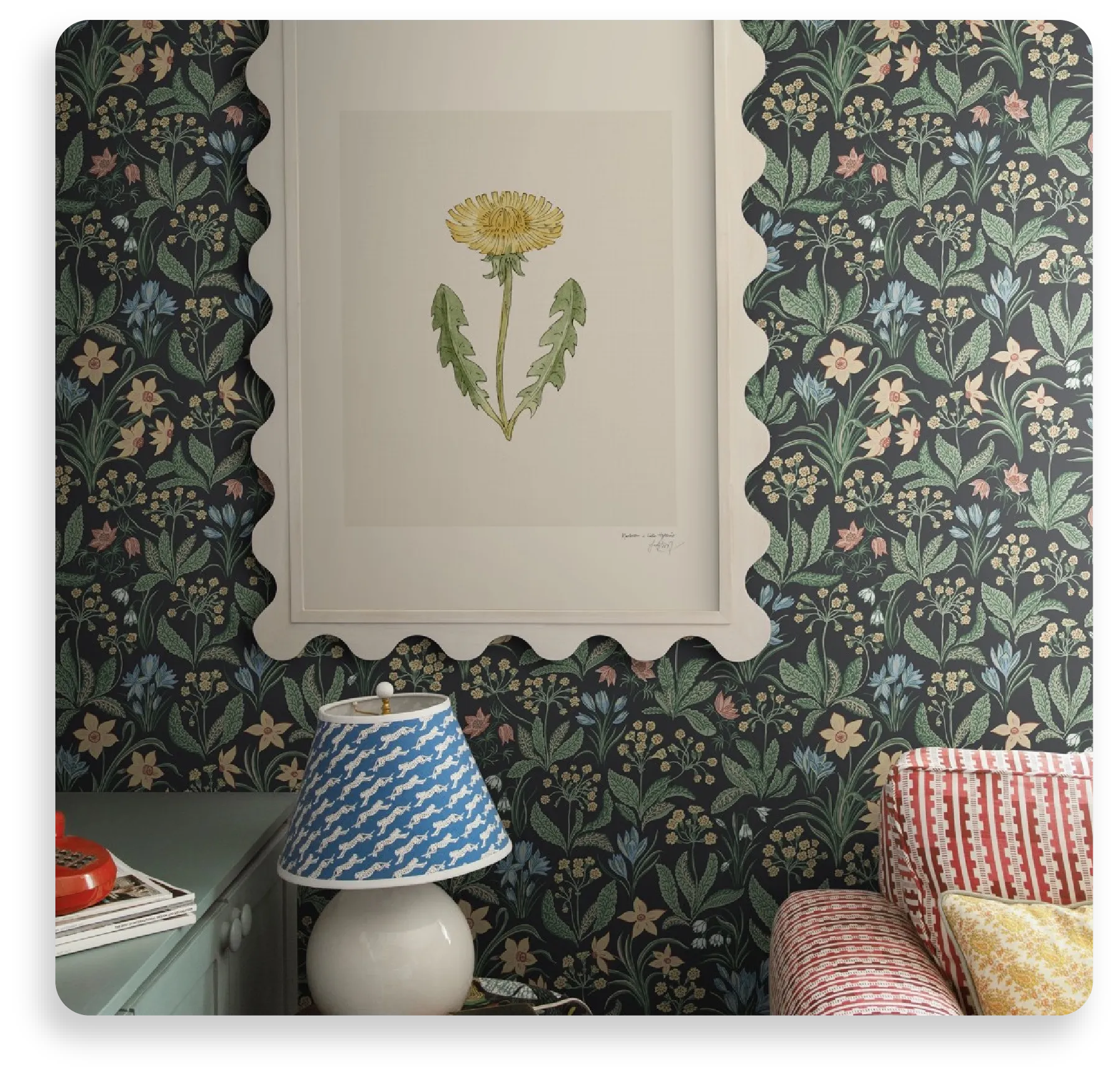 Floral Wallpaper in Singapore
