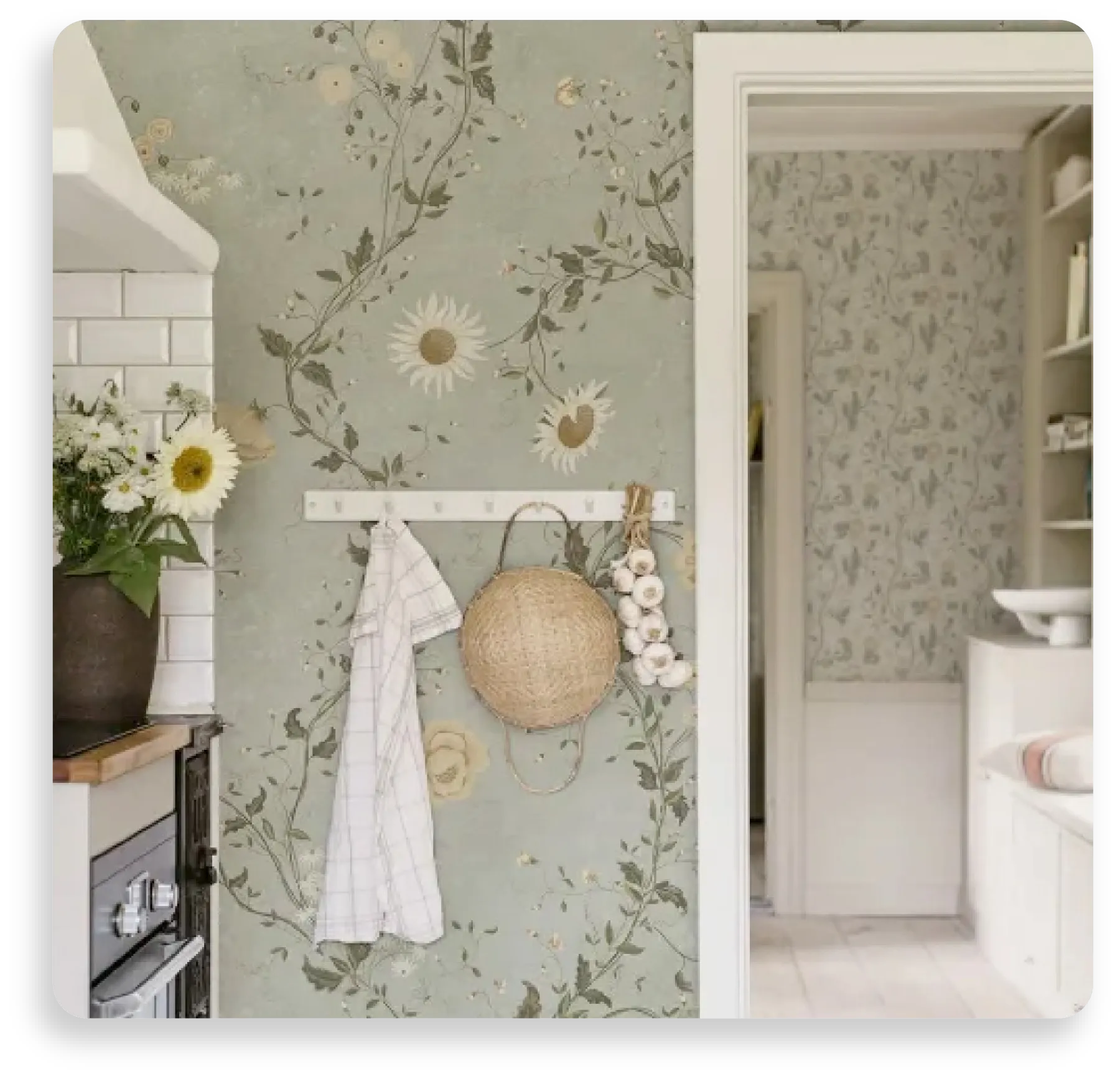 Floral Wallpaper in Singapore