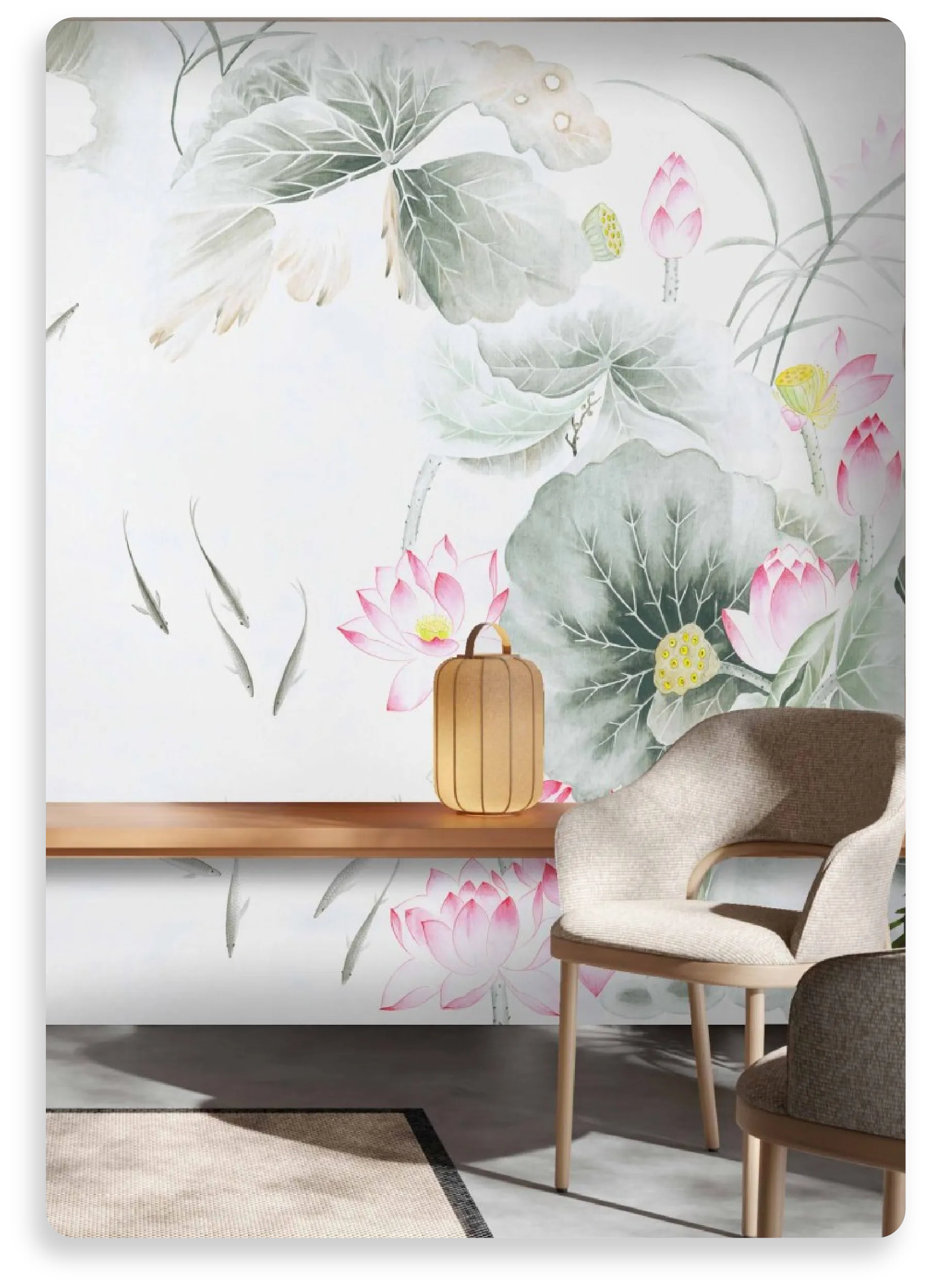 Floral Wallpaper in Singapore