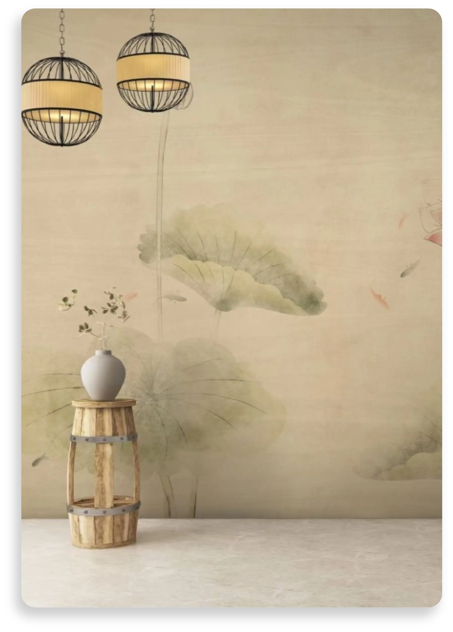Floral Wallpaper in Singapore