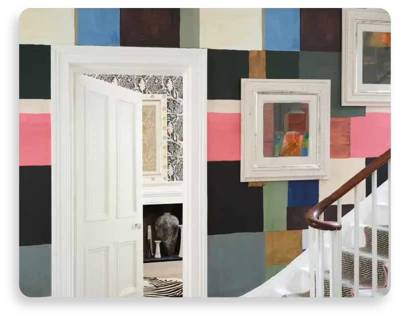 Modern Geometric Wallpaper Ideas for a Creative Workspace