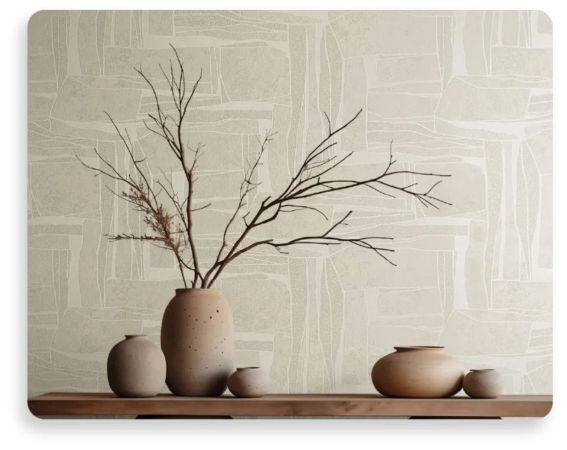 Modern Geometric Wallpaper Ideas for a Creative Workspace