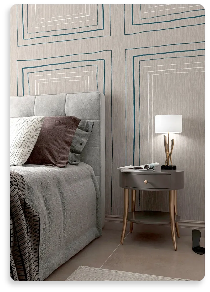 Creativity and professionalism through geometric shape