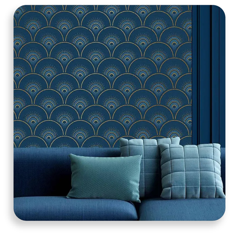 Creativity and professionalism through geometric shape