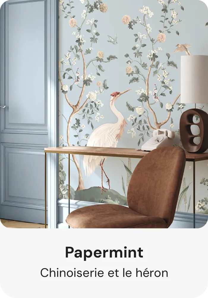 Tropical jungle wallpaper for living room
