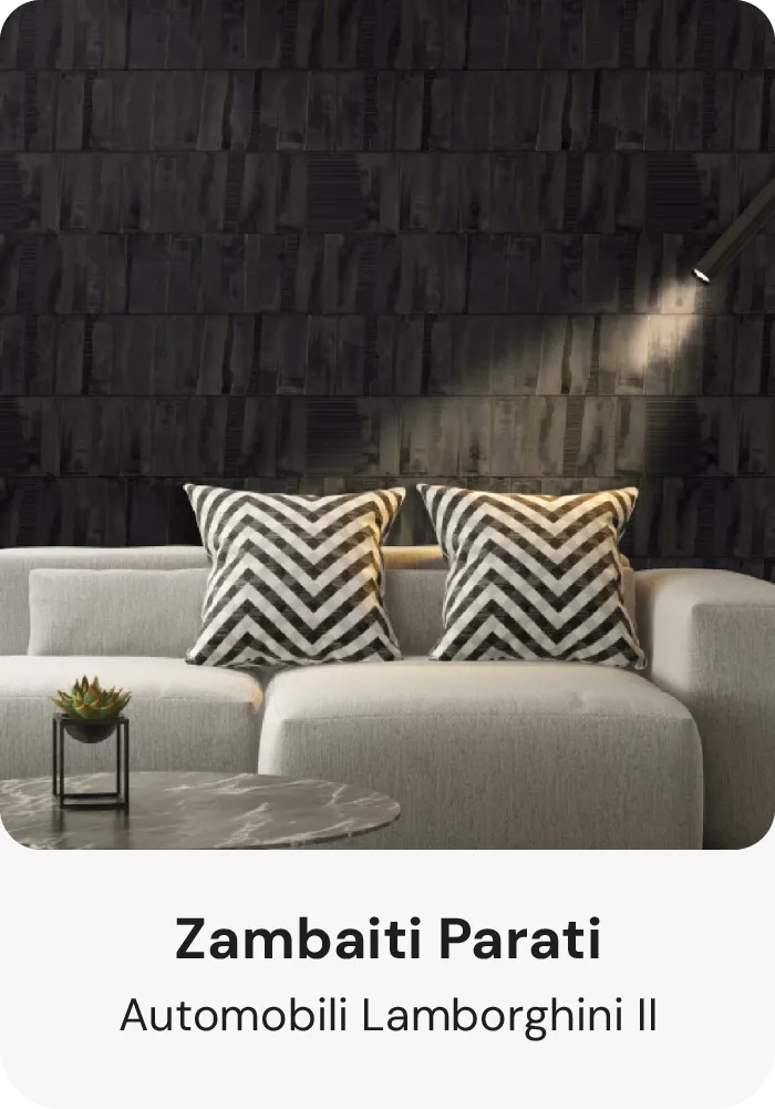 Zambaiti Parati organic textured wallpaper for any room