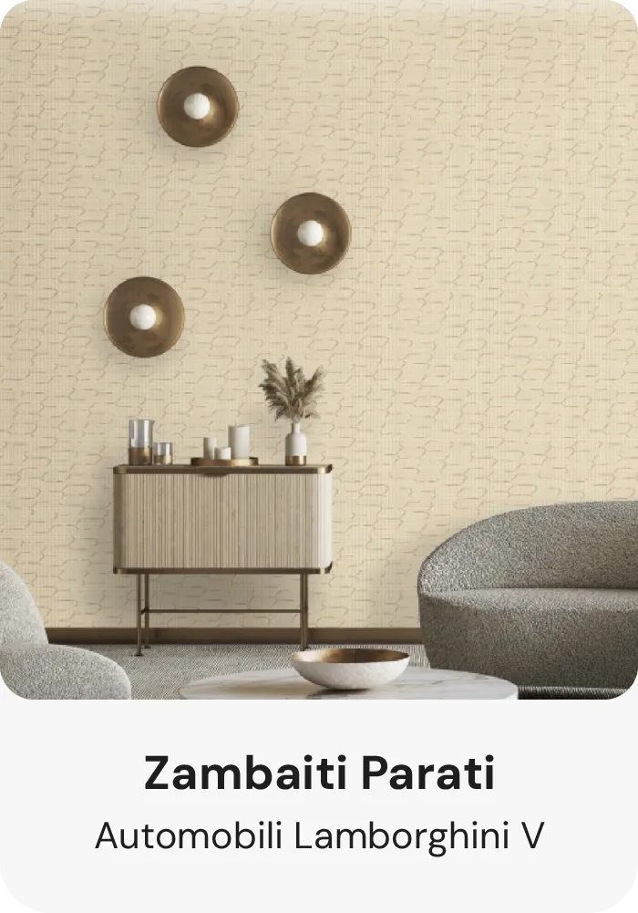 Zambaiti Parati organic textured wallpaper for any room