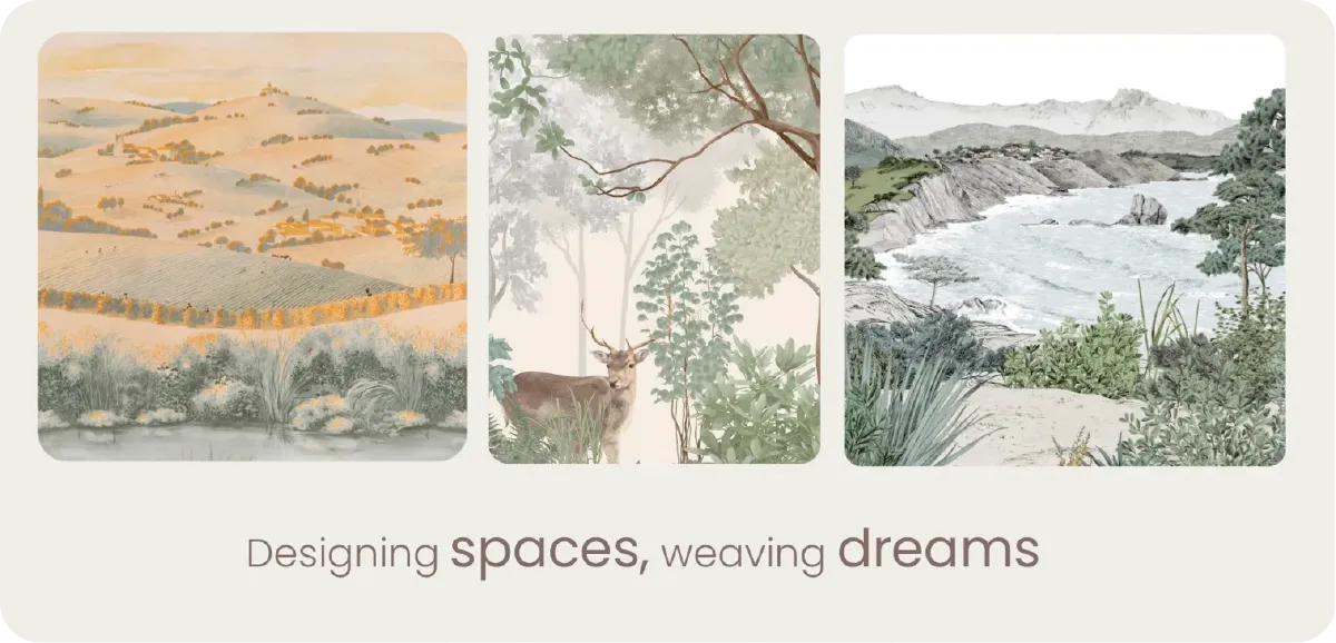Designing Space with Mural Wallpaper