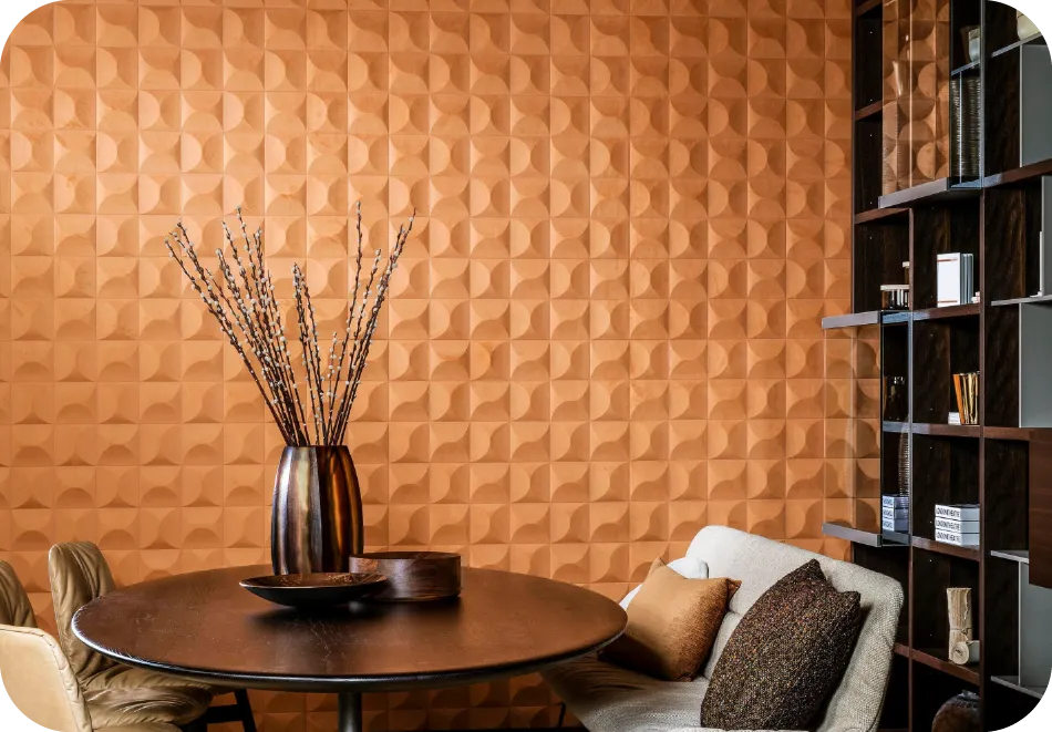 Premium Acoustic 3D Wallpapr by Carrelage | 61513 | Spectra