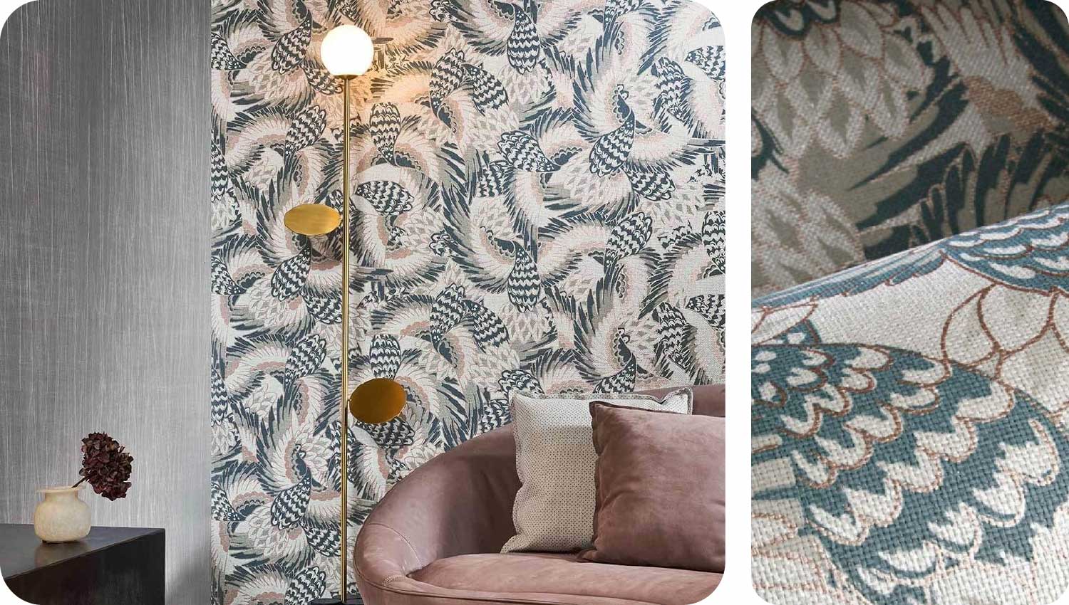 Premium Fabric Wallpaper by Arte