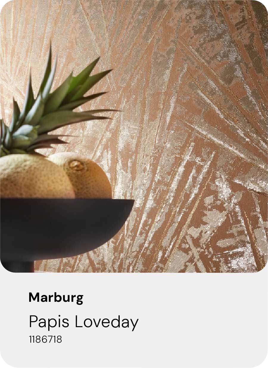 Premium Gold Metallic Wallpaper Marburg Papis Loveday