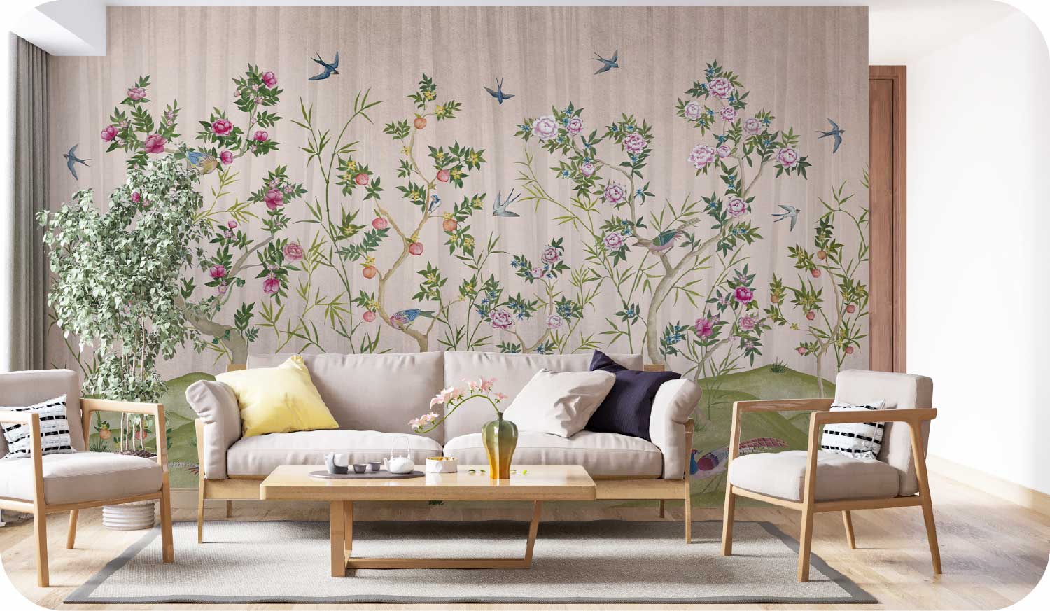 Affreschi & Affreschi Premium Mineral Plaster Wallpaper by Honpo