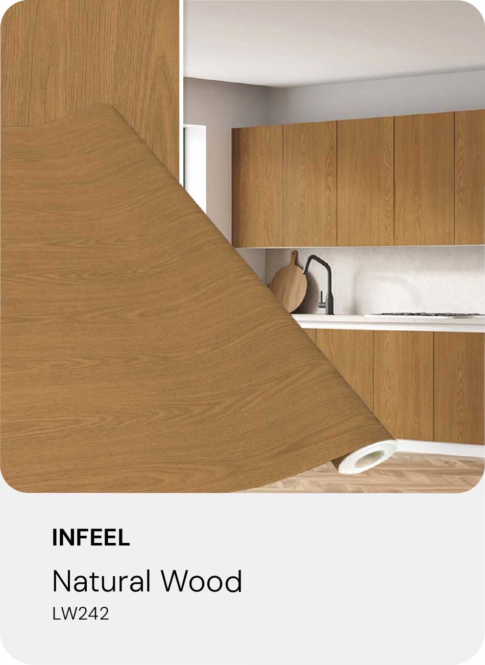 Korean Premium Wood Veneer Wallpaper