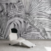 Lusoluxe Imperial | Monochrome Palm Leaf