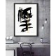 MINDTHEGAP | GESTURAL ABSTRACTION Framed Art