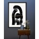 MINDTHEGAP | GESTURAL ABSTRACTION Framed Art