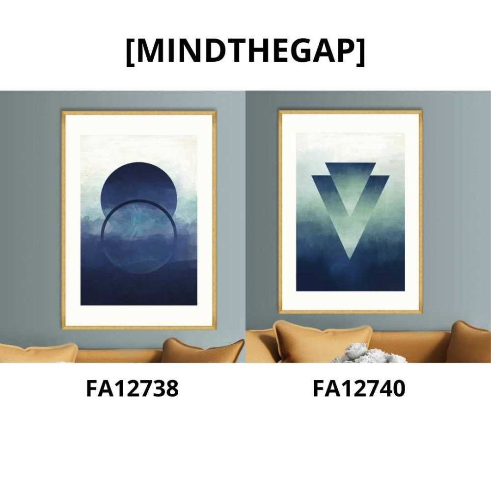 MINDTHEGAP | OMBRE Framed Art
