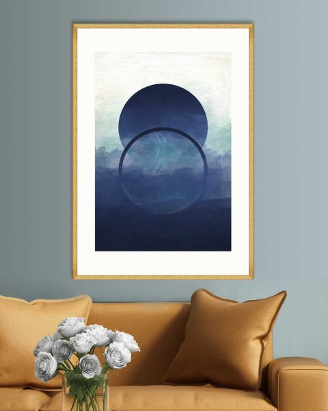 MINDTHEGAP | OMBRE Framed Art