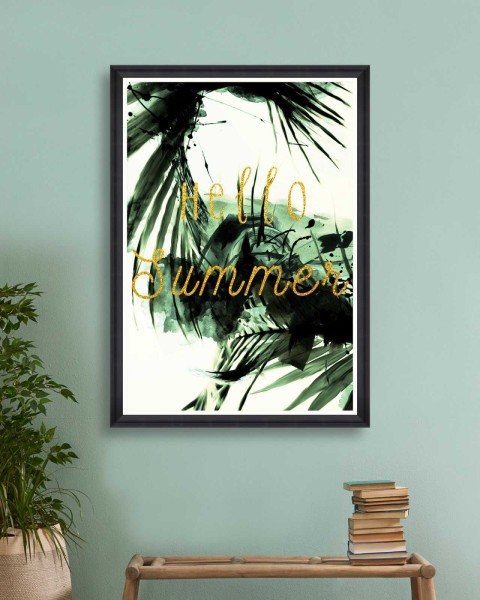 MINDTHEGAP | HELLO SUMMER Framed Art