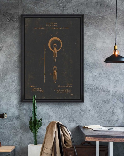 MINDTHEGAP | EDISON Framed Art