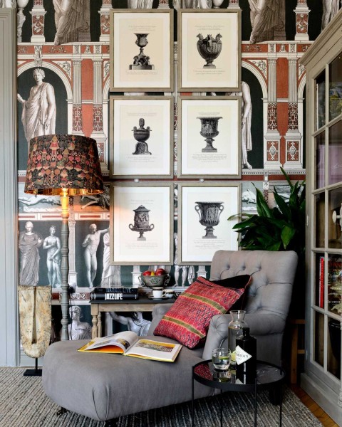 MINDTHEGAP | ANTIQUE URN Framed Art