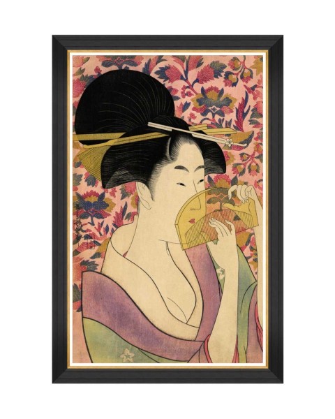 MINDTHEGAP | BY KITAGAWA UTAMARO Framed Art