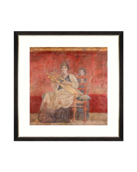 MINDTHEGAP | POMPEII WALL FRESCO Framed Art