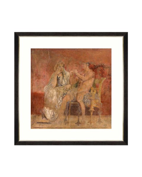 MINDTHEGAP | POMPEII WALL FRESCO Framed Art