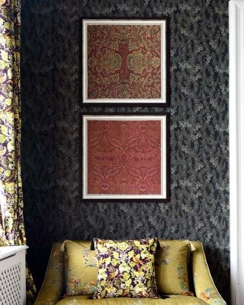 MINDTHEGAP | ANCIENT BROCADE Framed Art