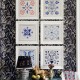 MINDTHEGAP | FOLK TILES Framed Art