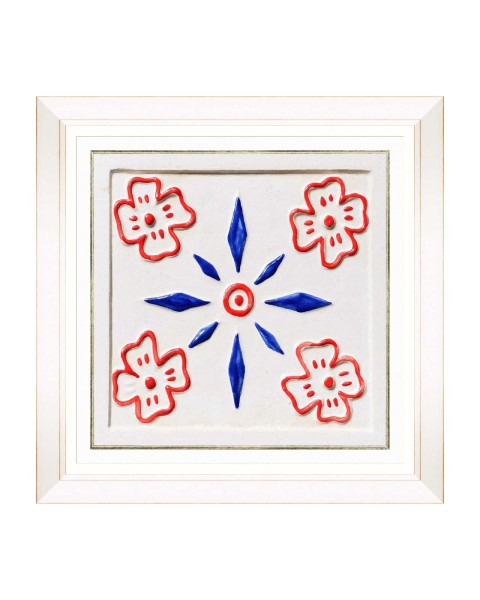 MINDTHEGAP | FOLK TILES Framed Art