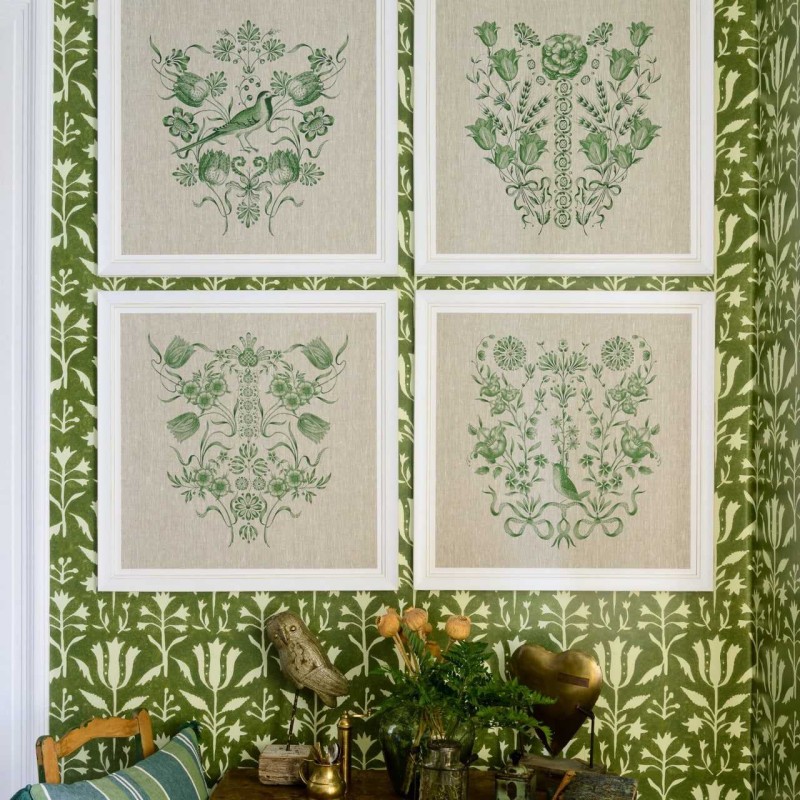 MINDTHEGAP | EMBROIDERY FOLK Framed 